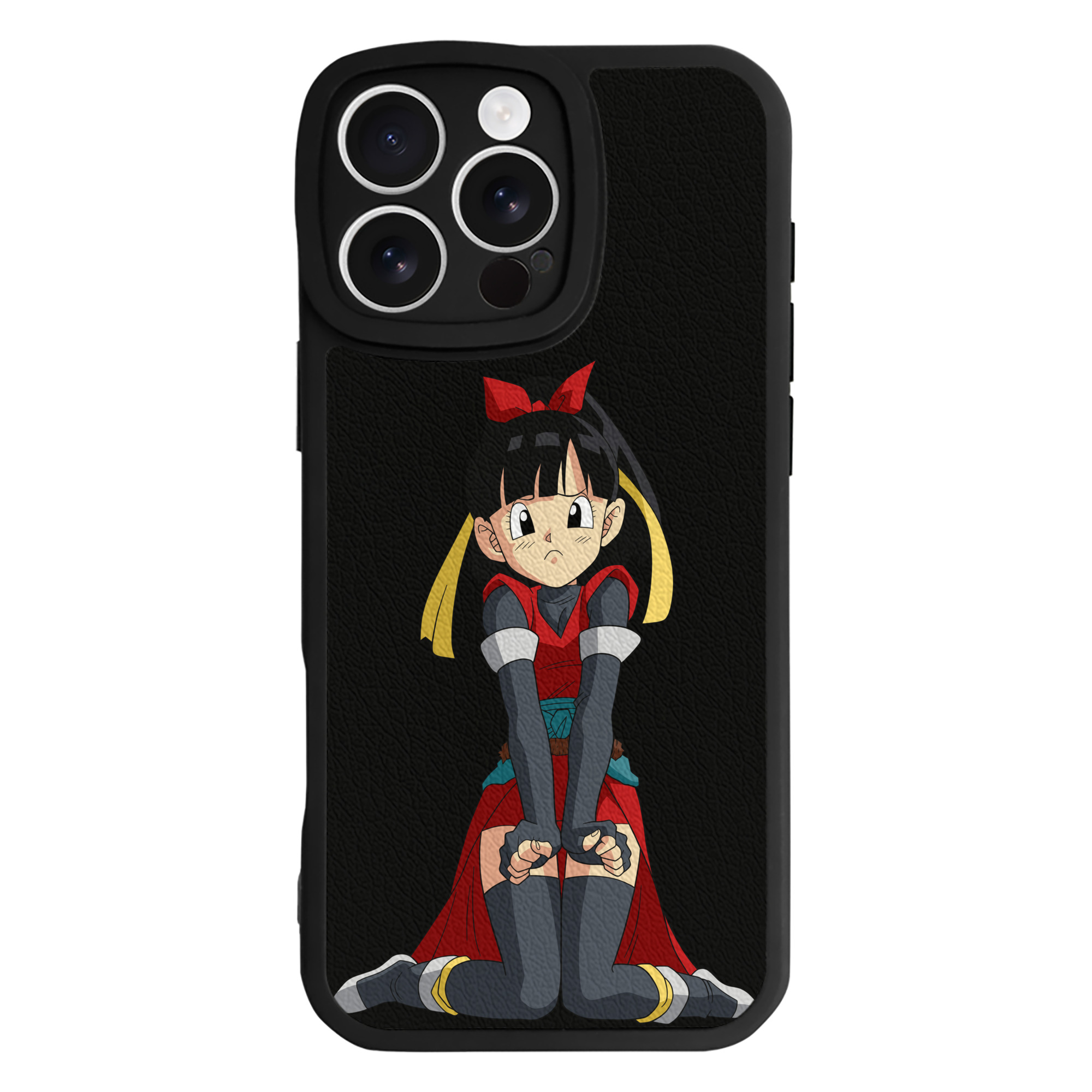 （画像用） ドラゴンボール パン DRAGON BALL Pan 【iPhone 16シリーズ対応】シリコンスマホケース（レザー調） 材質：シリコン